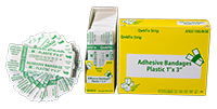 Adhesive Strips Plastic 1" x 3" - 100/Box - R523567.png